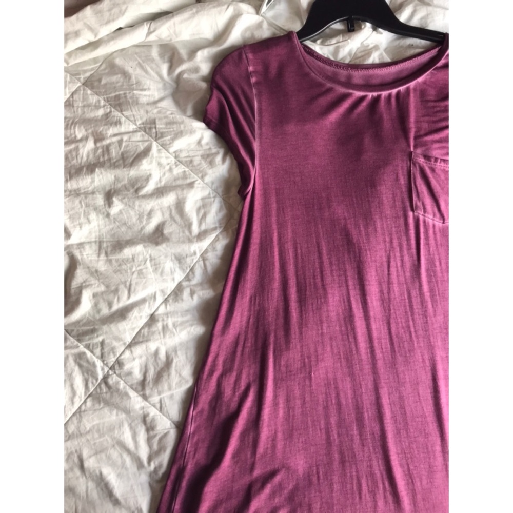 Magenta Swing Dress